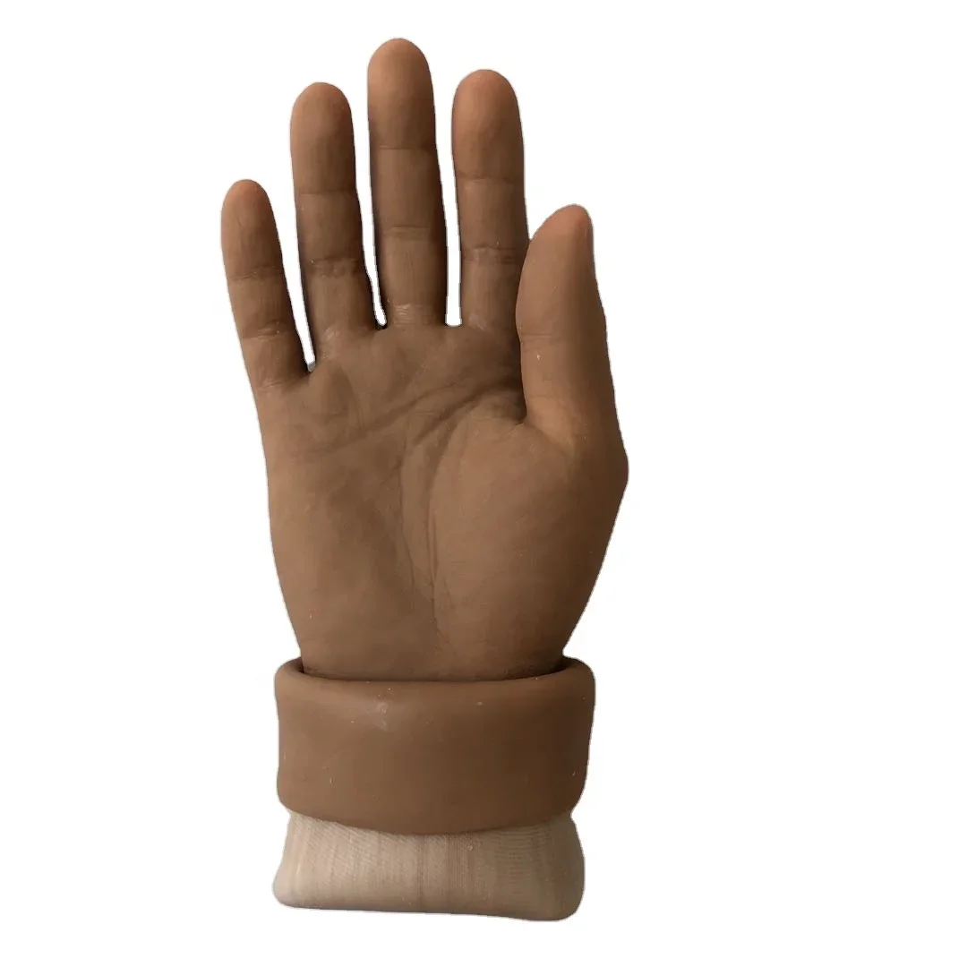 Rubber cosmetic prosthetics, silicone hand cosmetics, gloves