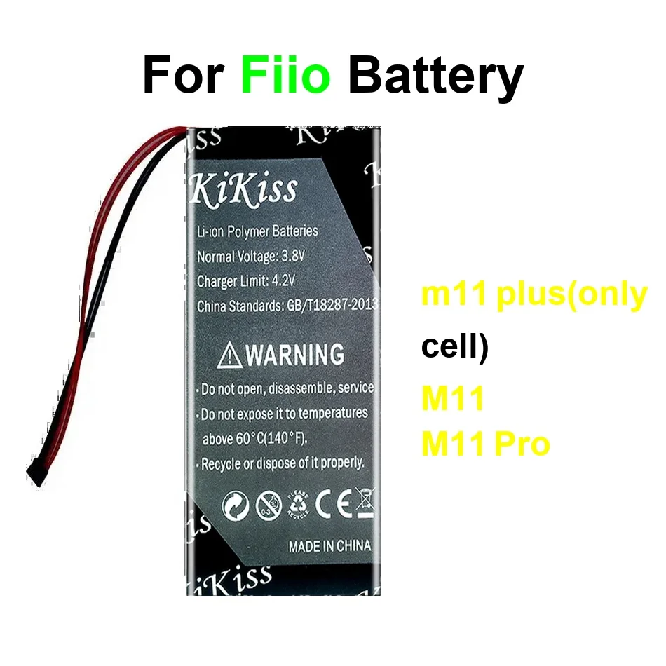 

Battery Premium Replacement 6500-6800Mah For Fiio M11 Hifi Player II Plus Pro