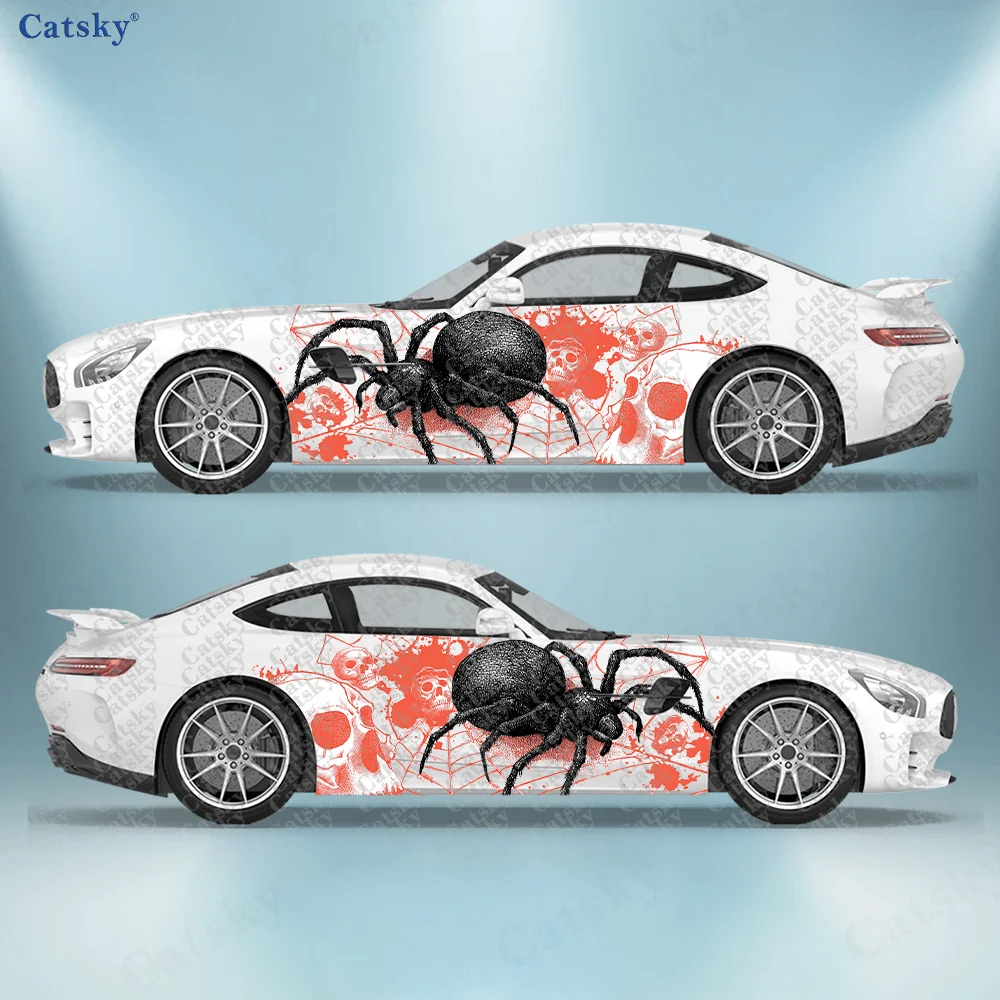 

Skull Spider Splatter Decal for Car and Truck, Durable, Fade-Resistant, Easy To Install and Remove
