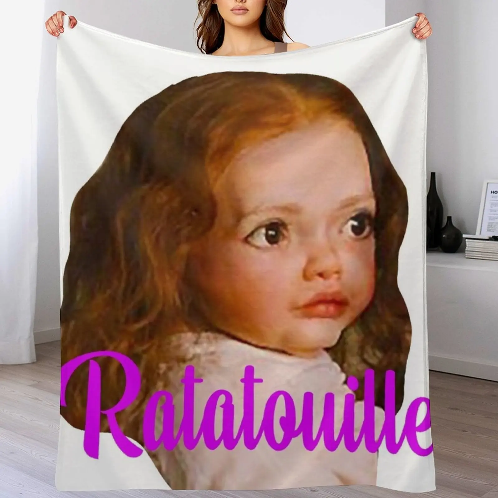 

ratatouille chuckesmee Throw Blanket Blankets For Sofas Plaid on the sofa Decoratives Blankets