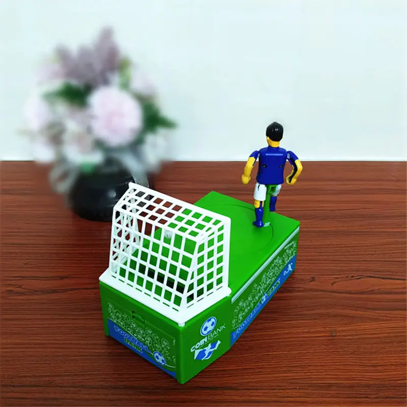 Electronic Football Piggy Bank Counter Coin Counting Money Saving Box Jar Coins Storage Box For USD EURO Gifts