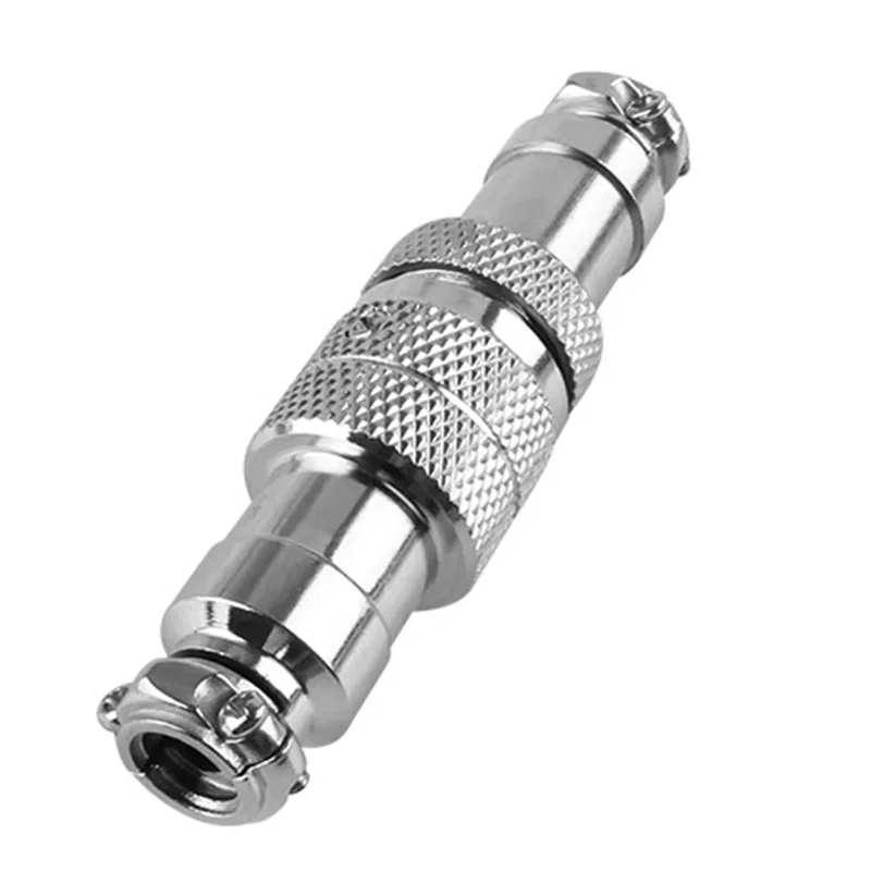 5PCS Male-Female Connector GX16 Aviation Socket Coupler 2/3/4/5/6/7/8/9 Core Pin Electric Cable Butt Mobile Type
