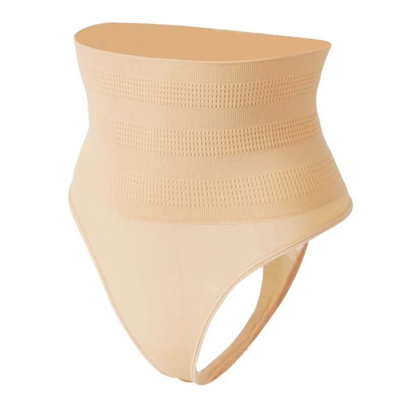 Mutandine perizoma a vita alta donna controllo della pancia Shapewear biancheria intima dimagrante pancia modellante Cincher breve Body Shaper