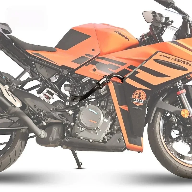 FOR Sport Style KTM RC390 Crash Bar System Reinforced Support Bumper Slip-Proof Connection Slider Race-Engineered Guard High-Com