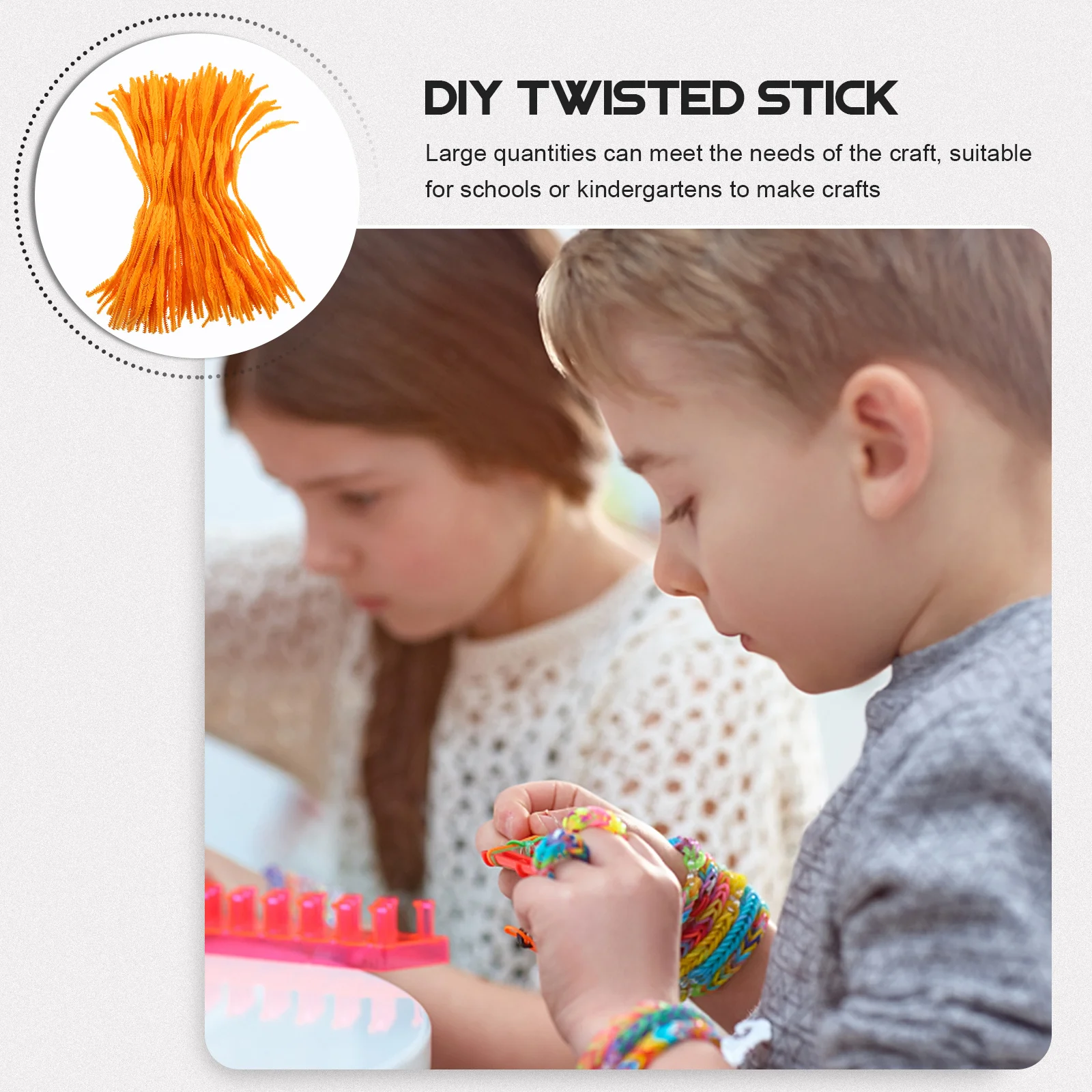 100 pçs diy torcido vara chenille hastes artesanato material hastes flexíveis barras dobráveis para crianças artesanato chenille hastes