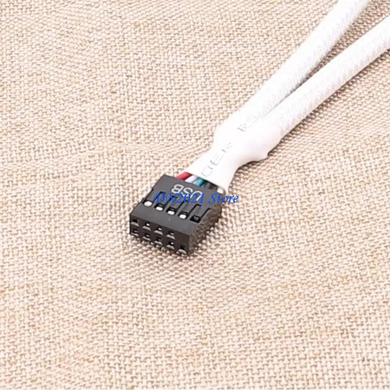 

F3KE USB 9Pin Splitter Shielded USB 2.0 9Pins to Two 9 Pin Splitter Cable Reliable