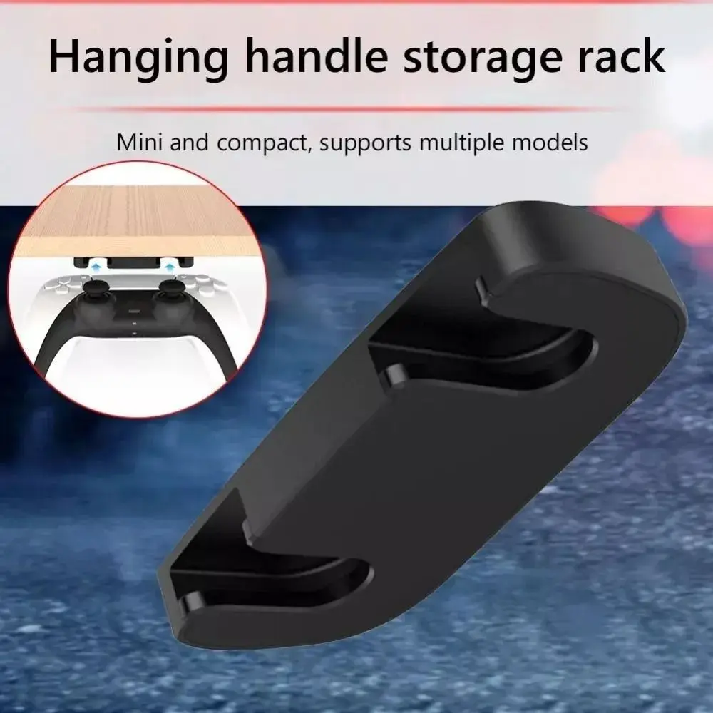 Under Table Game Controller Hanger Holder Adhesive Lightweight Hanging Storage Rack Joystick No Drilling Required