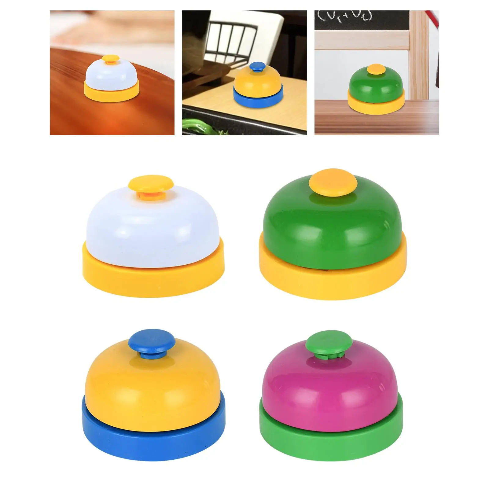 Cloche multifonctionnelle pour enfants et adultes, cloche d'appel pour animaux de compagnie, cloches à main