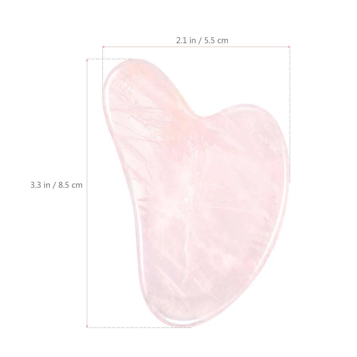 Supvox Różowa Kryształowa Deska do Masażu Skóry Twarzy i Ciała Spa Odżywia Skórę Nawilża Relaksuje Narzędzie do Masażu Skóry