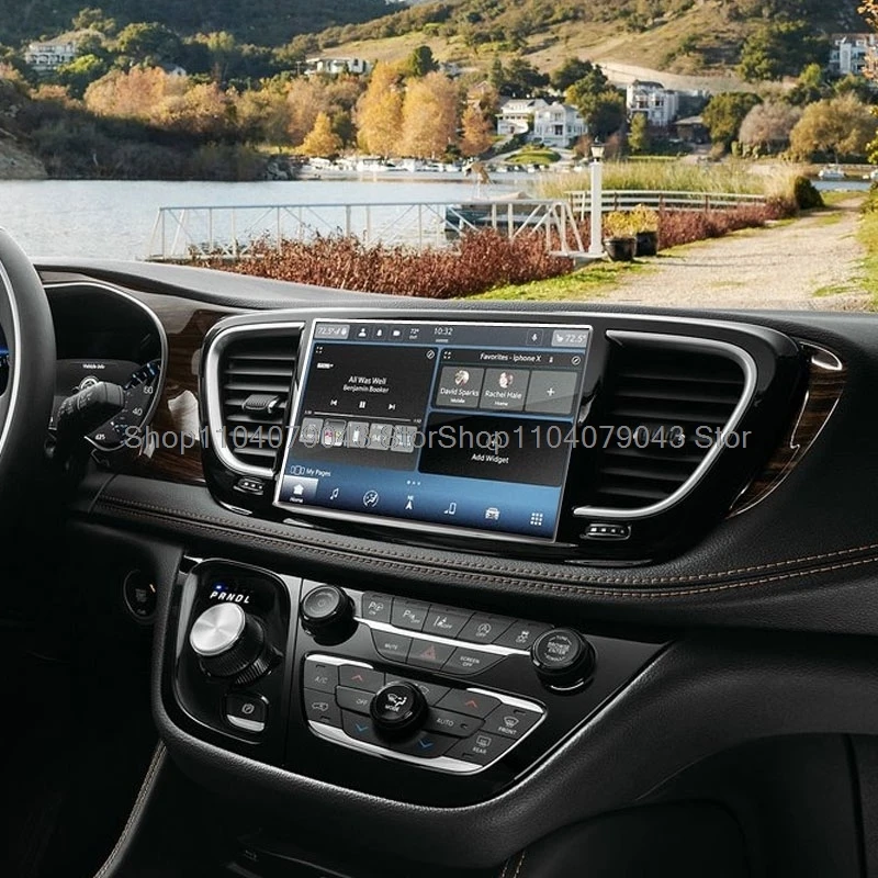 Tempered glass  protector  film For Chrysler Pacifica 2021-2023 10.1inch car gps Navigation LCD screen anti-scratch accessories