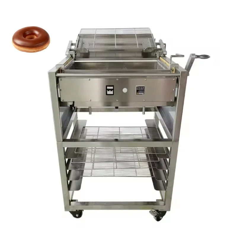 Multi FunctionCommercial Home Chocolate Glazer Donut Chocolate Coating Icer Decorated Donuts Icing Machine For Iced Donuts