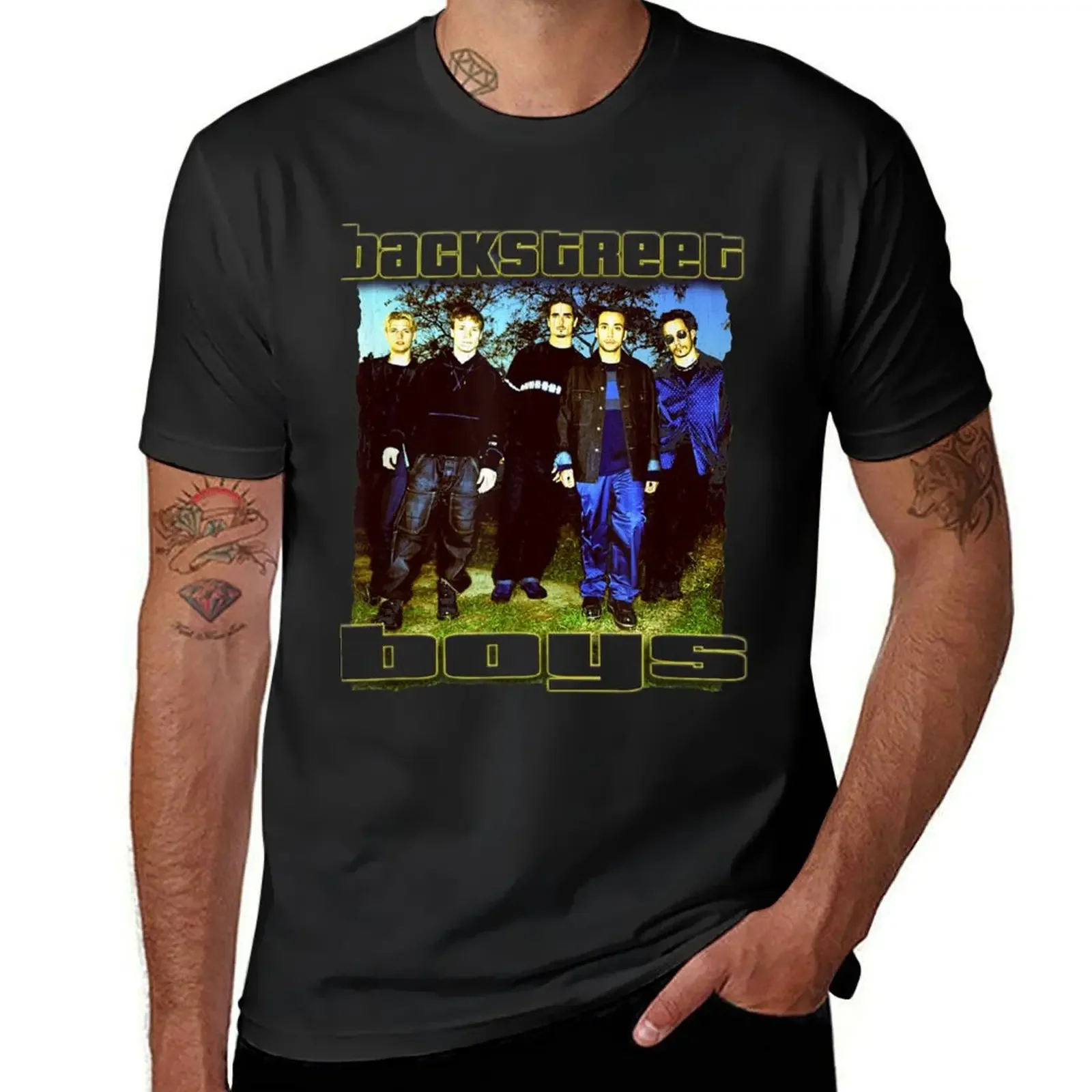 Backstreet Boys T-Shirt plain oversized graphic tee shirts graphic tee compression shirt men