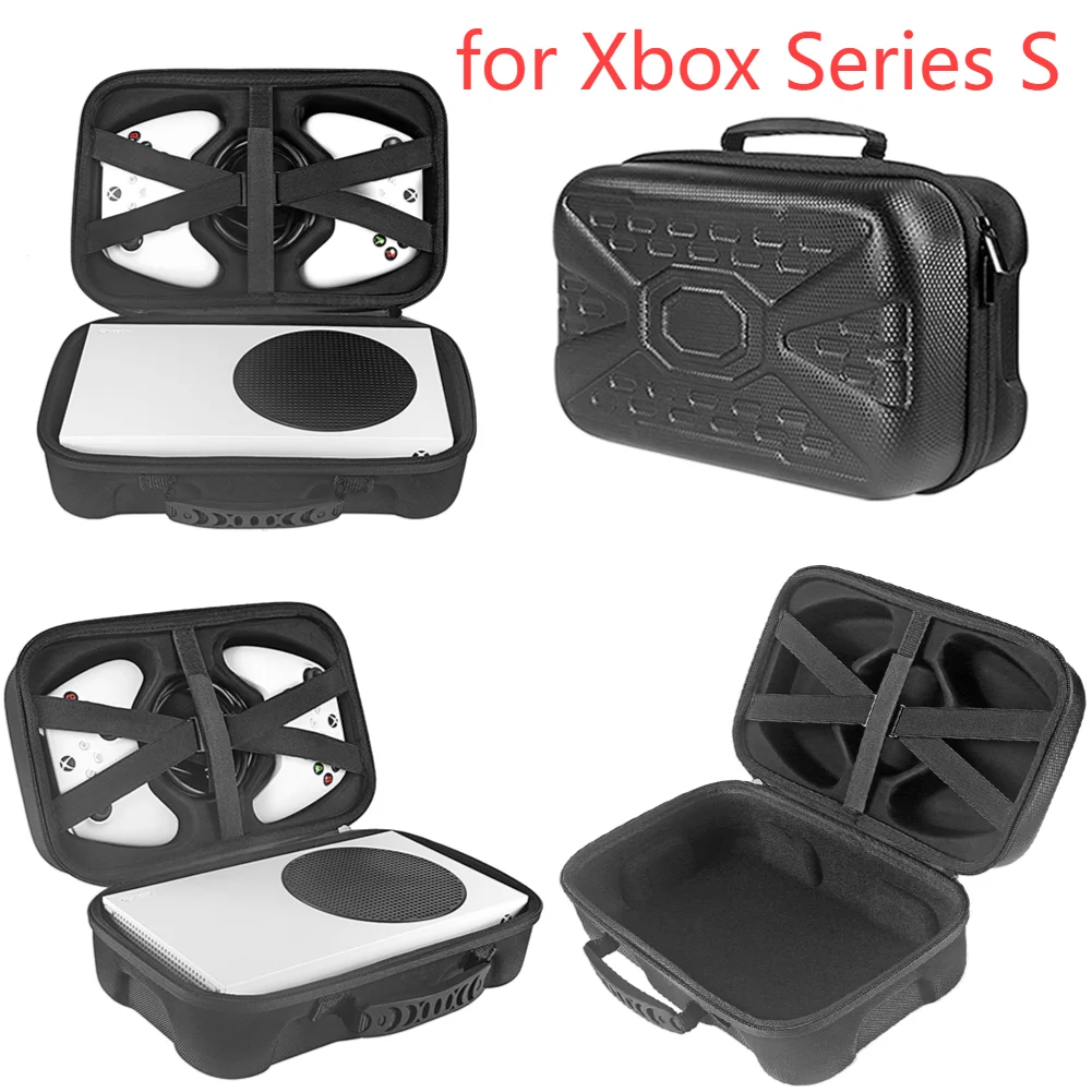 Hard Carrying Case for Xbox Series S Console Travel Case Travel Storage Bag for Wireless Controller and Gaming Accessories