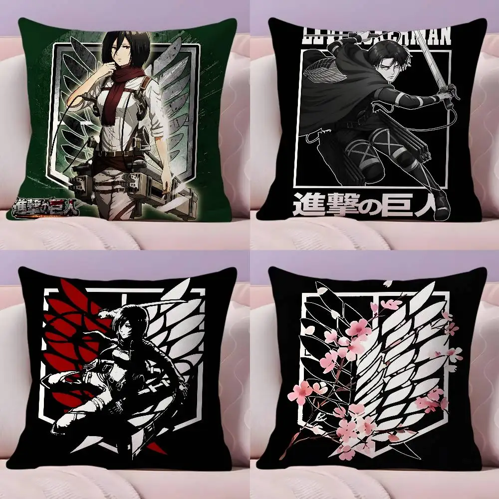 

Anime A-Attack on T-Titan Pillow Case Pillowcase Ultra Soft Skin Friendly Fabric Cloud Like Comfort & Concealed Zipper