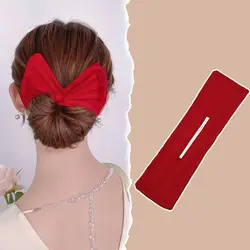 1Pc Hair Clip Magic Women Hair Styling Twist French Stylish Donut Bun Maker Accessories Buns for Women Hair Braider