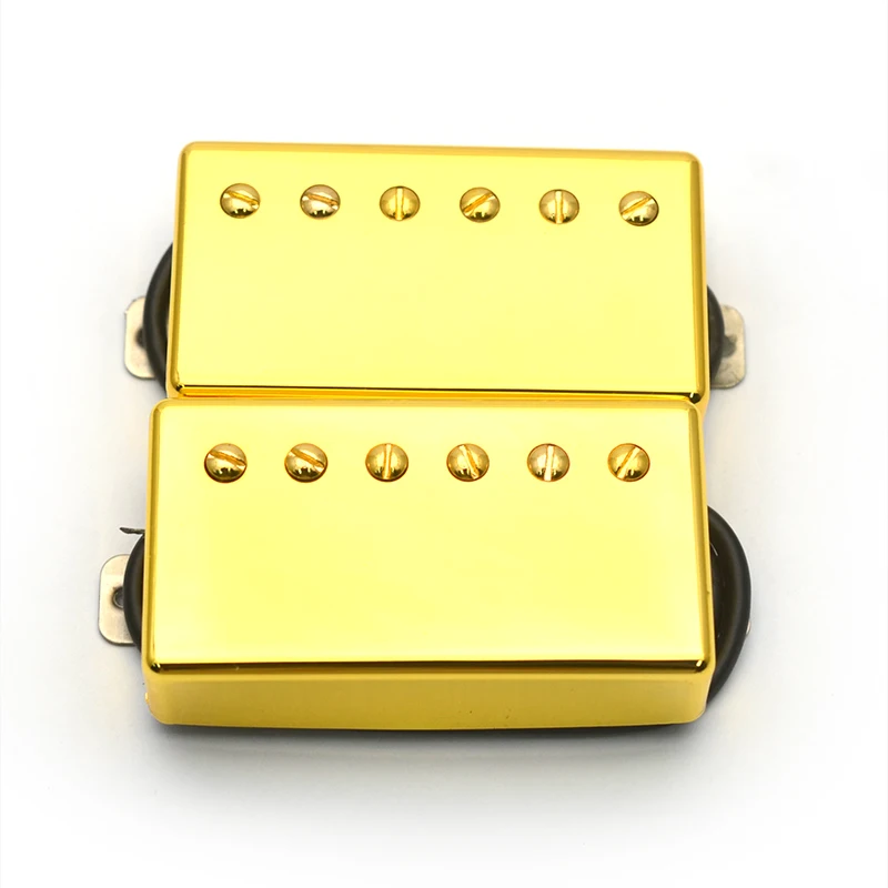 ألنيكو 5 هامبوكر لاقط الجيتار 4 كابل لفائف 7.5k/15k لفائف تقسيم ألنيكو الخامس لاقط للجيتار الكهربائي LP كروم #5