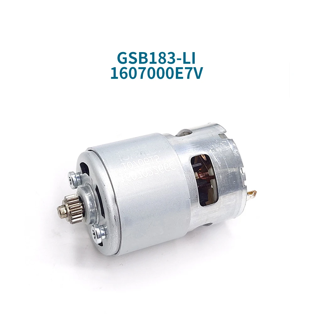 

DC motor for Bosch GSB183-LI GSB 183-LI 1607000E7V 16teeth motor replacement part for impact drill motor