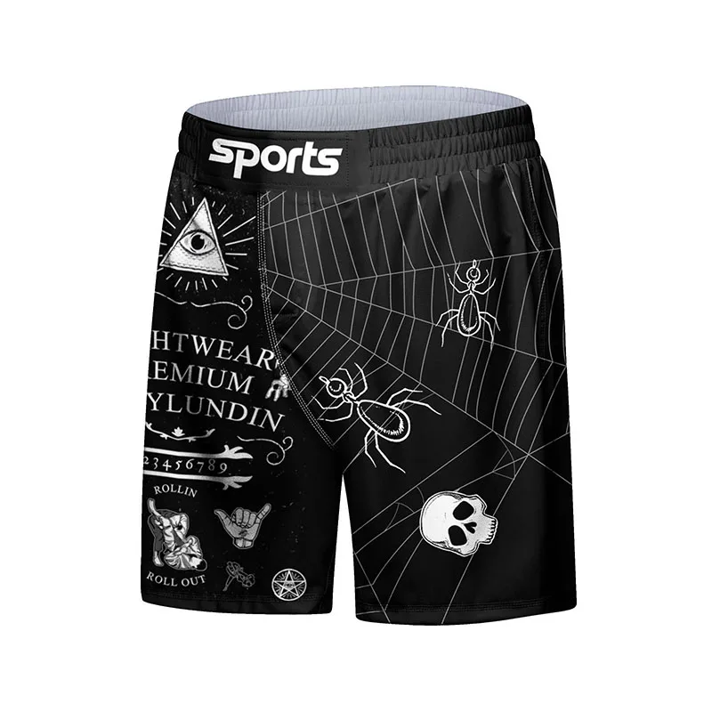 Dziecięce koszulki bokserskie MMA Baby Boys sportowe koszulki MMA zestaw szortów Rashguard Jiu jitsu spodnie do kickboxingu dla dzieci BJJ