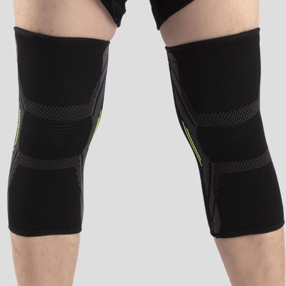 1PCS Fitness Running Cycling Knee Support Braces Elastic Nylon Sport Compression Knee Pad Sleeve for Basketball Volleyball