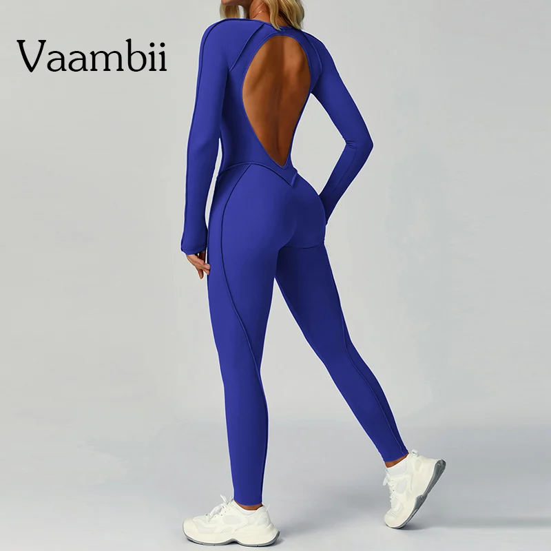 

Женская тренировочная одежда, боди, костюм для йоги, женская тренировочная спортивная одежда для фитнеса, спортивный комбинезон с длинными рукавами, женский спортивный комплект с эффектом пуш-ап