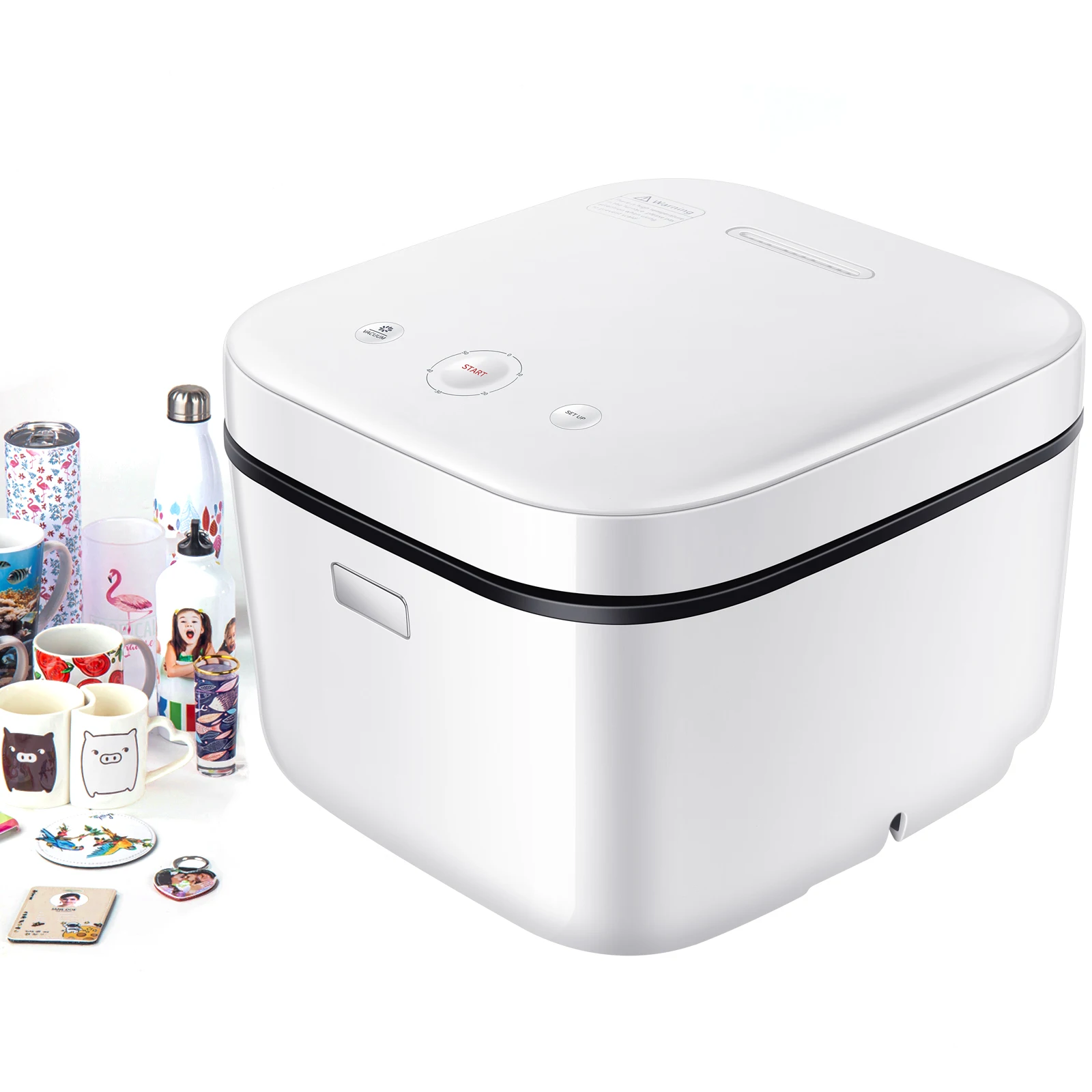 

WJW New Arrivals T-shirt Mug Tumbler Printing Machine All in One 3d Sublimation Vacuum Heat Press Machines