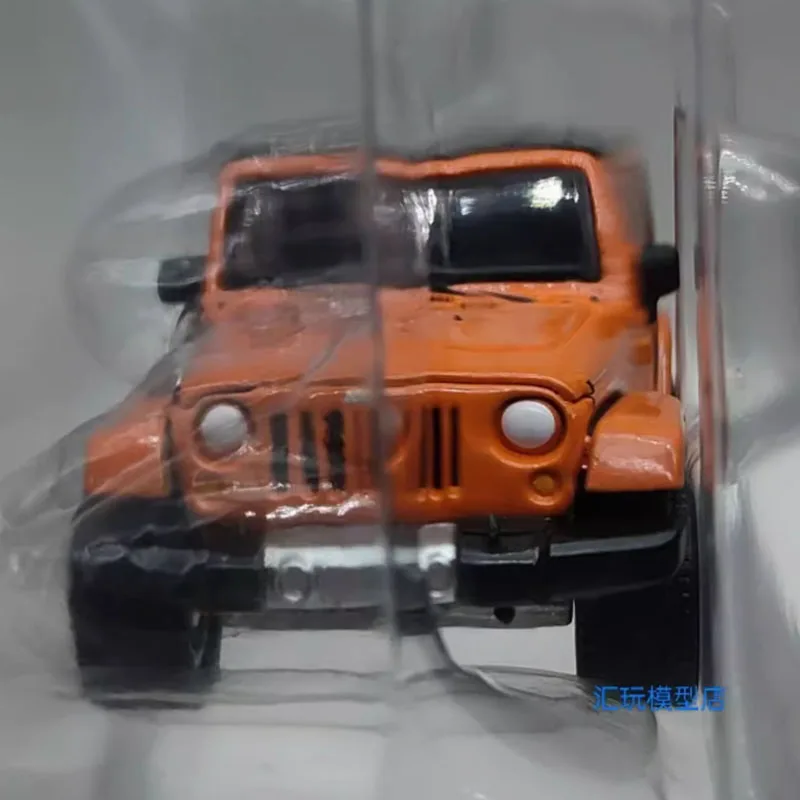 GreenLight, escala 1:64, 2010, Jeep's Wrangler, modelo de coche simulado de aleación ilimitada, regalo de recuerdo clásico para adultos, exhibición estática