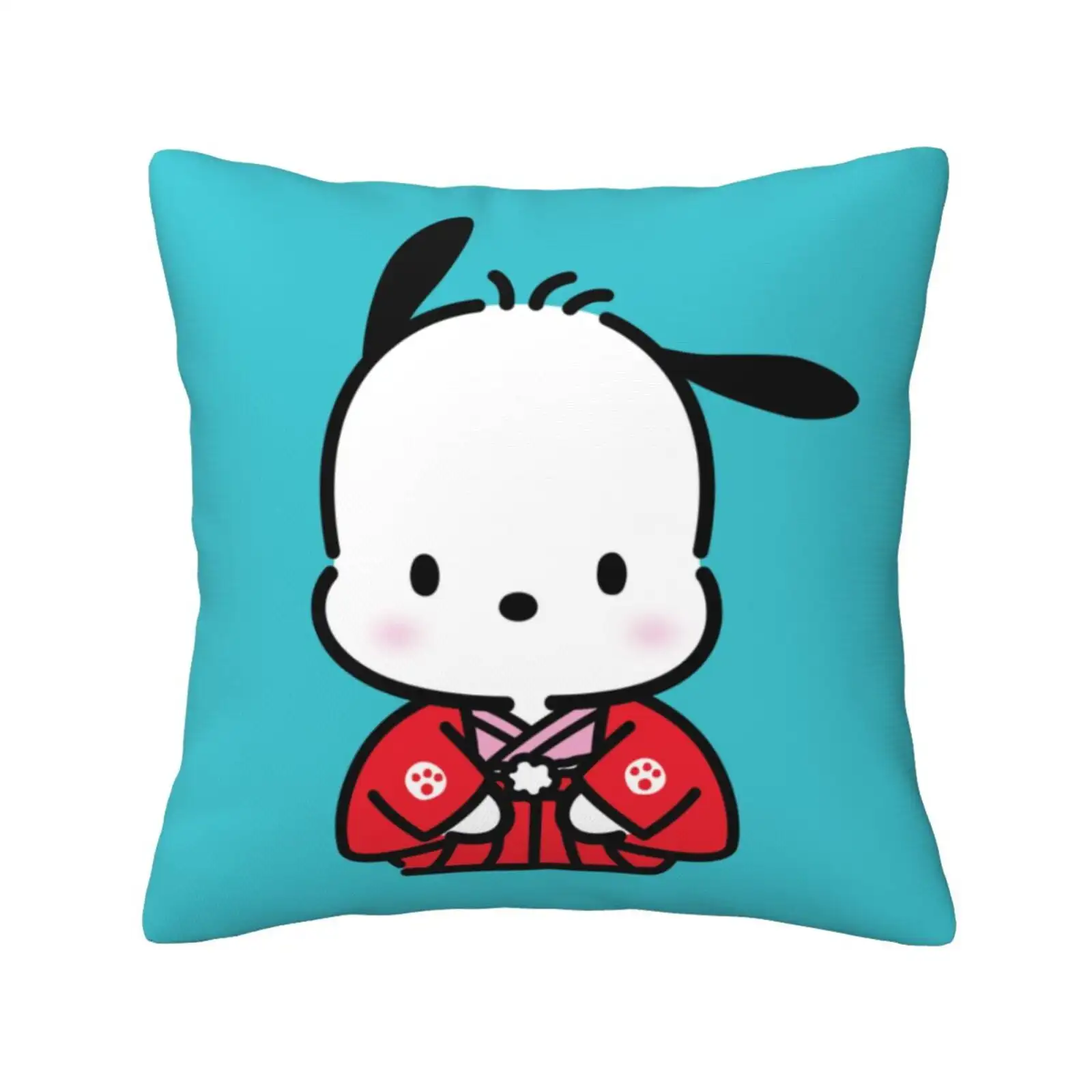 Sanrio Pochacco Kissen bezüge 12 "x 12" dekorative weiche Kissen bezüge Wohnkultur Wohnzimmer Kissen bezüge für Bett Couch Auto