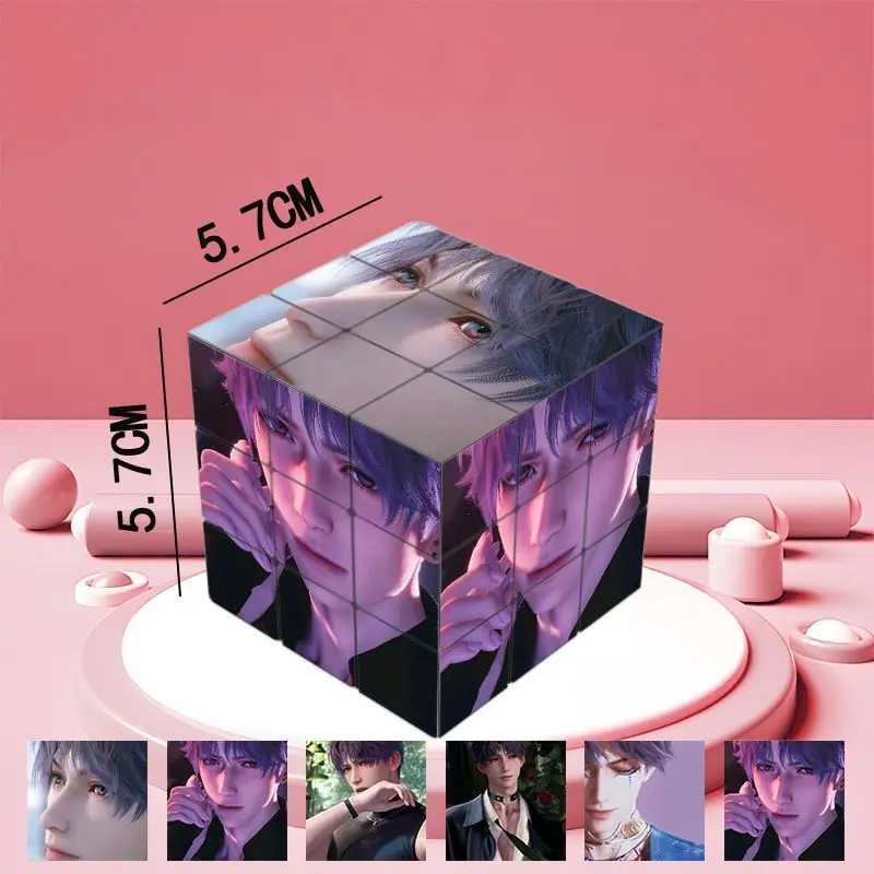 ألغاز Magic Cube Anime Love and Deepspace Rafayel لتخفيف التوتر، لعبة احترافية ناعمة السرعة، هدايا للأطفال #4