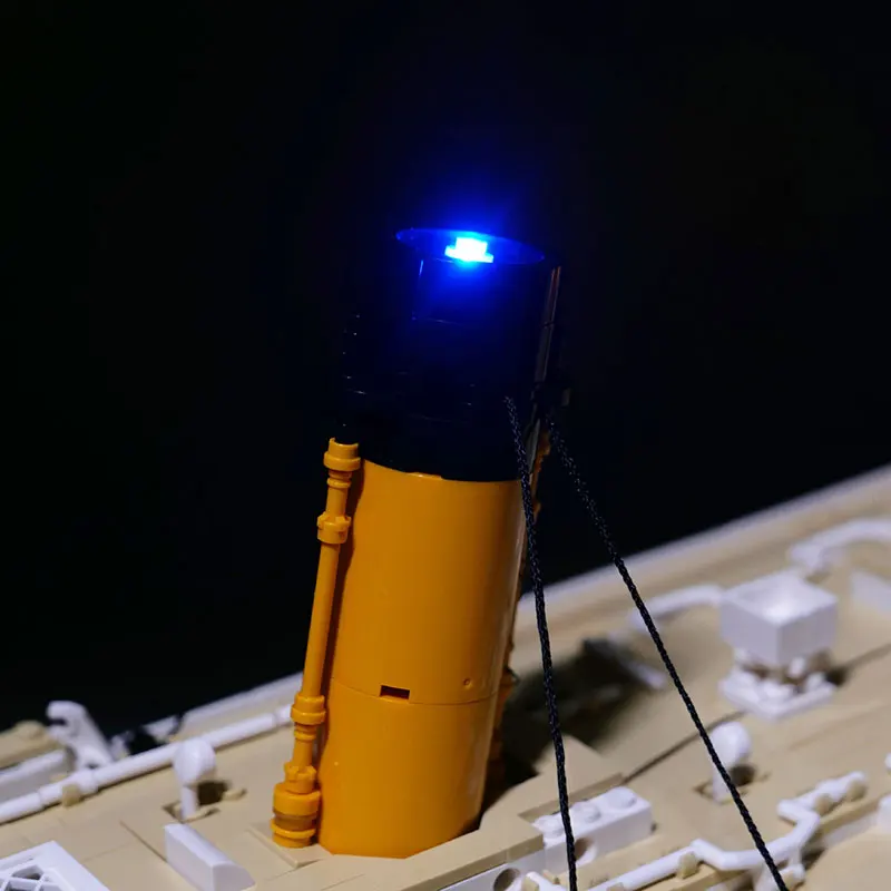ชุดไฟ LED สําหรับ LEGO 10294 TITANIC ใช้งานร่วมกับ 99023 โคมไฟไอเดีย DIY ของขวัญ (ไม่รวม Building Blocks ชุดอิฐชุด)