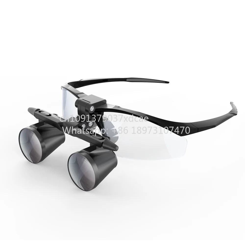 2026 New Chenwei CE Approved Oral Therapy Equipments Accessories Surgical . Loupes 2.5x 3.5x Magnifier Glasses With LED Lig