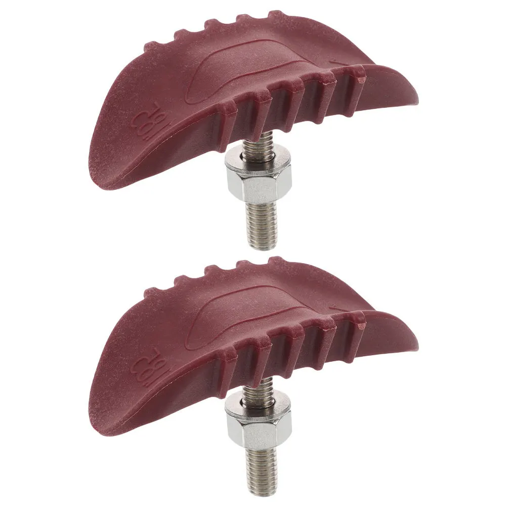 

2Pcs Motorcycle Tire Clamp Lock Red Inner Tire Protection Blocks Secure Offroad Wheel Lock Security Device Motorbike Accessories