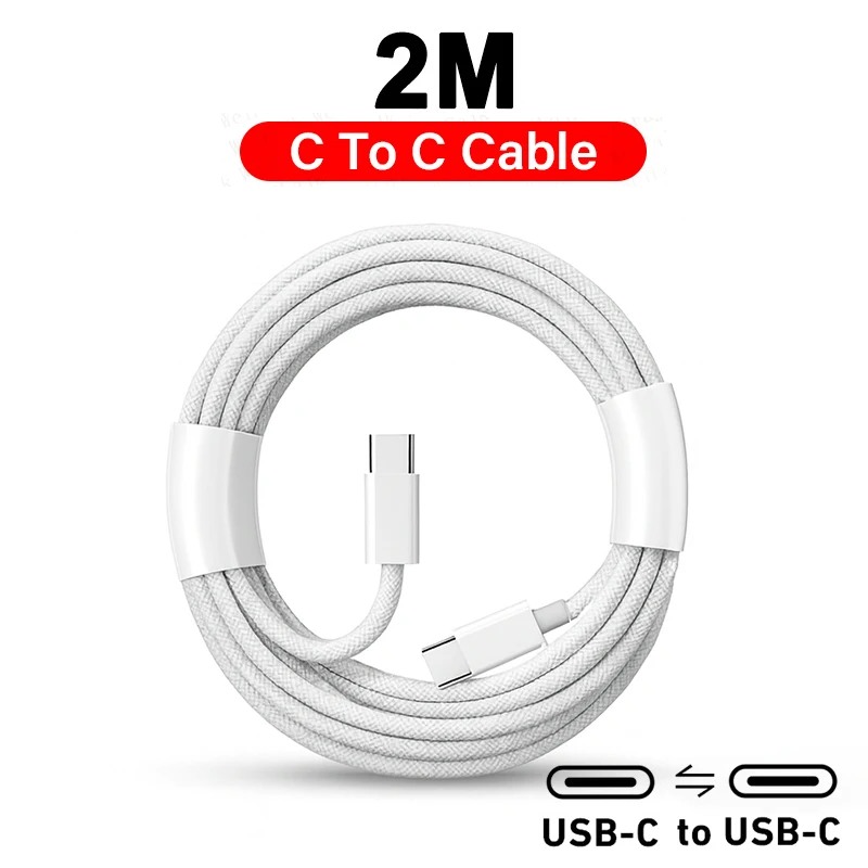 Voor APPLE Originele PD-40W Type C Snelle oplader voor iPhone 17 16 15 13 12 Pro Samsung Xiaomi Snel opladen USB-C Bliksemkabel