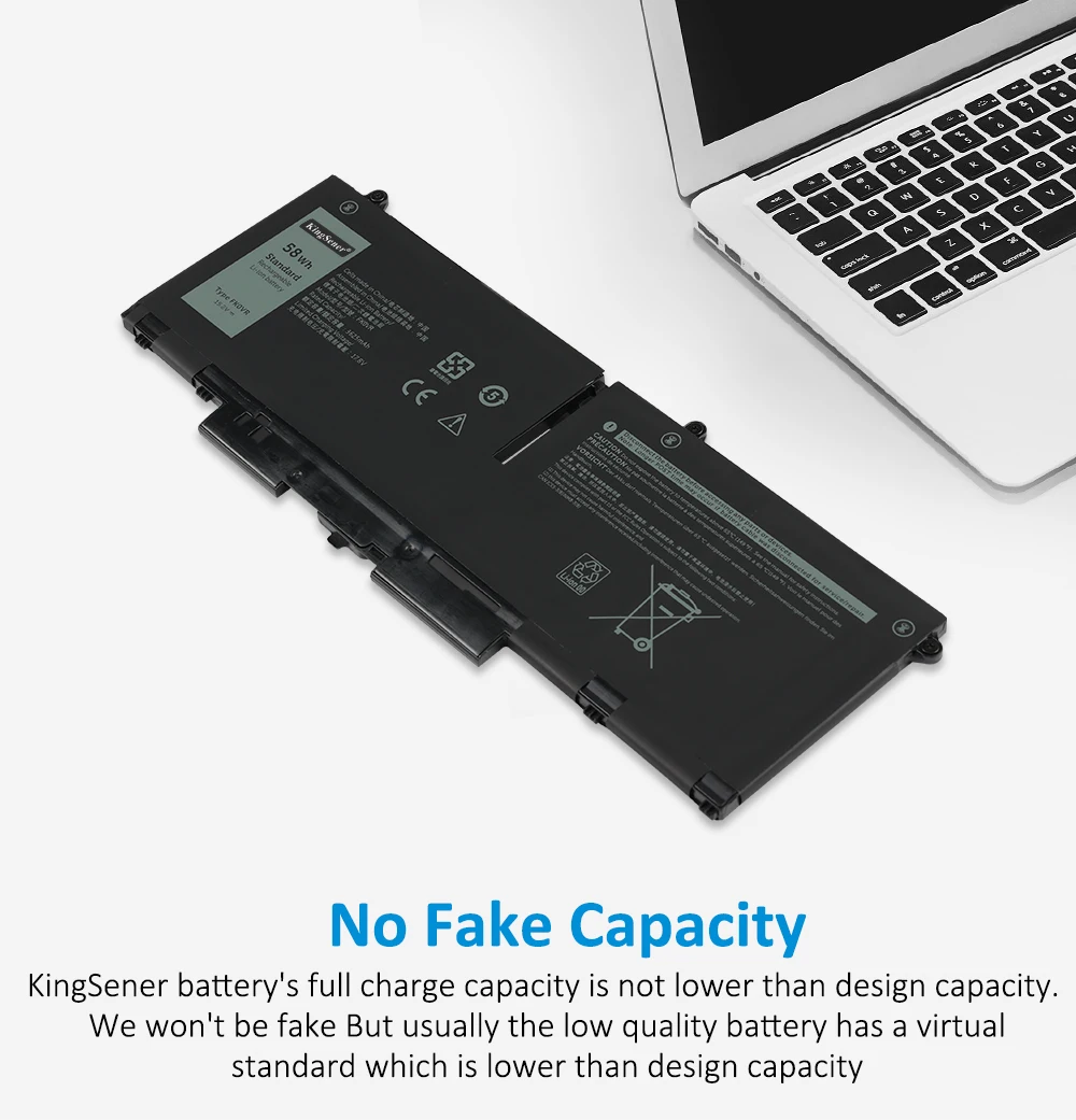 KingSener FK0VR Laptop Battery For DELL Latitude 5330 5430 7330 7430 7530 For Dell precision 3570 P133G P135G  293F1 01VX5 404T8