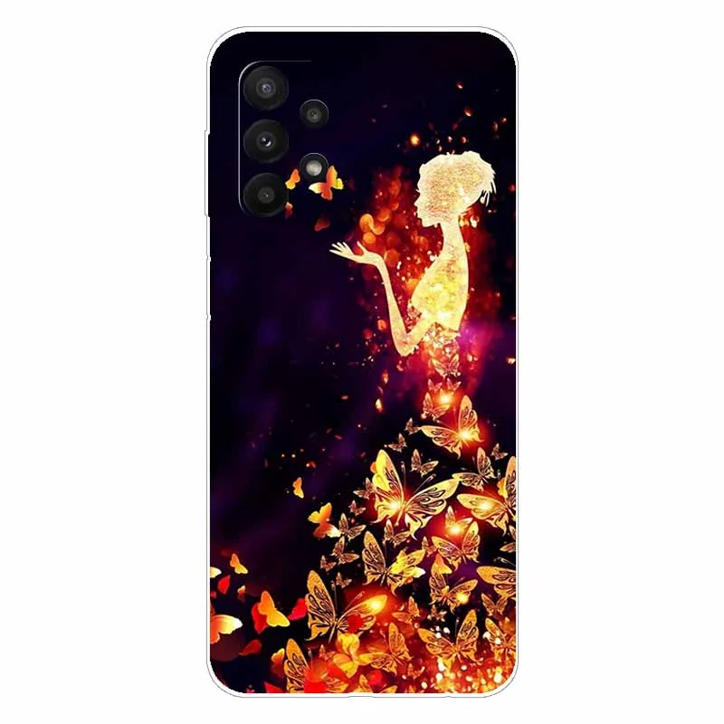 حافظة لهاتف سامسونج جالاكسي A23 5G غطاء خلفي من السيليكون الناعم لهاتف سامسونج A23 4G 6.6 ''حافظة مضادة للصدمات Fundas A 23 مطلية