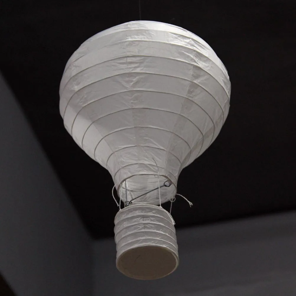 

4 Pcs Paper Hot Air Shaped for Festival Hanging Ornament Decor