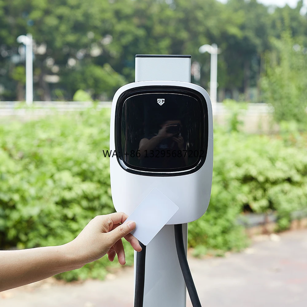 

OEM Type 2 Wall-Mounted Home AC 7KW New Wallbox EV Charger Station with RFID OCCP 1.6J