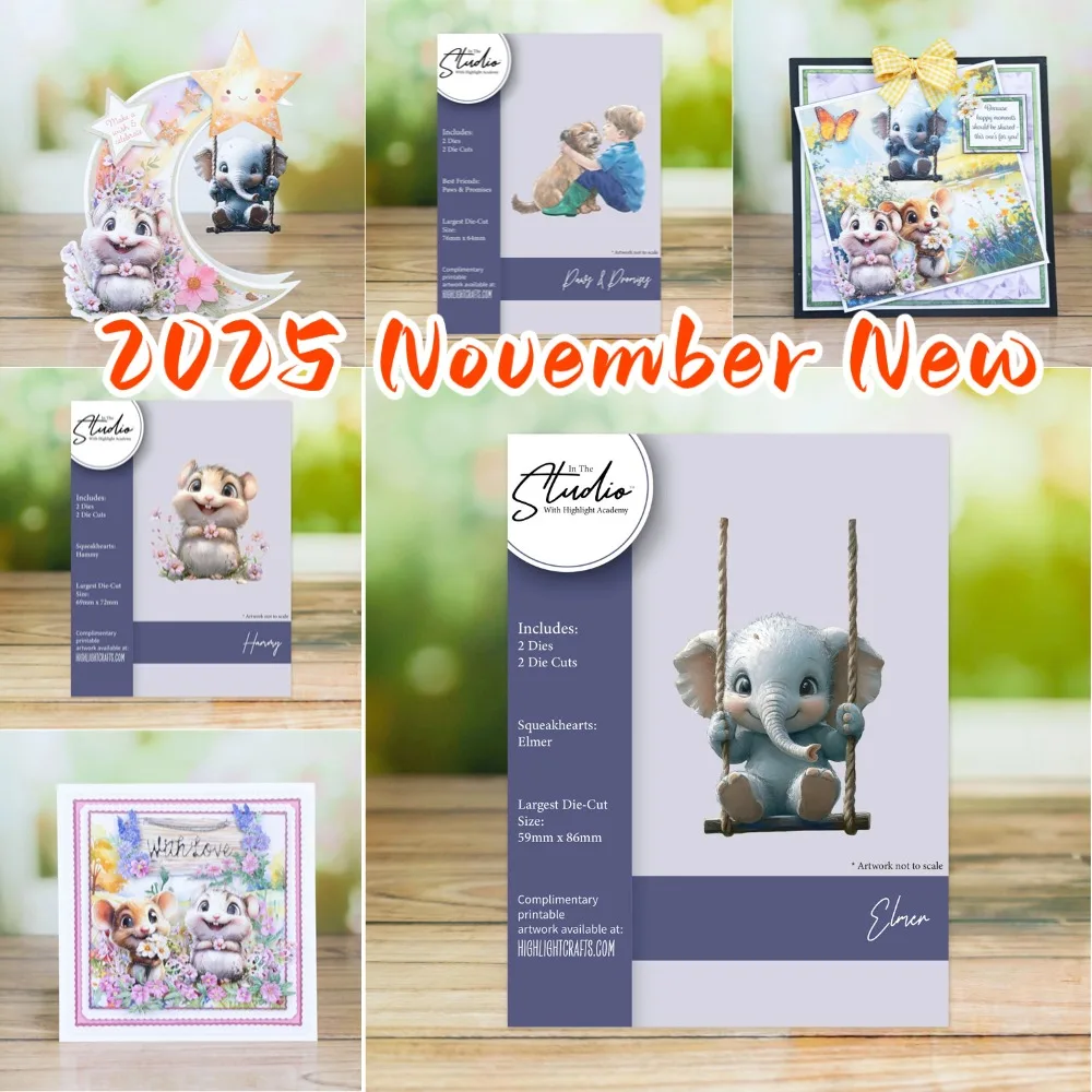 Troqueles de corte de Metal Cheddar para decoración de diario de recortes, plantilla en relieve, tarjeta de felicitación artesanal hecha a mano, novedad de 2025, noviembre