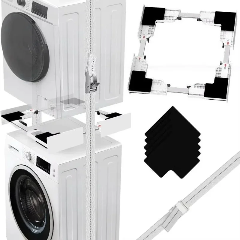 

High-quality connector stacking kits, mid-racks for washers and dryers