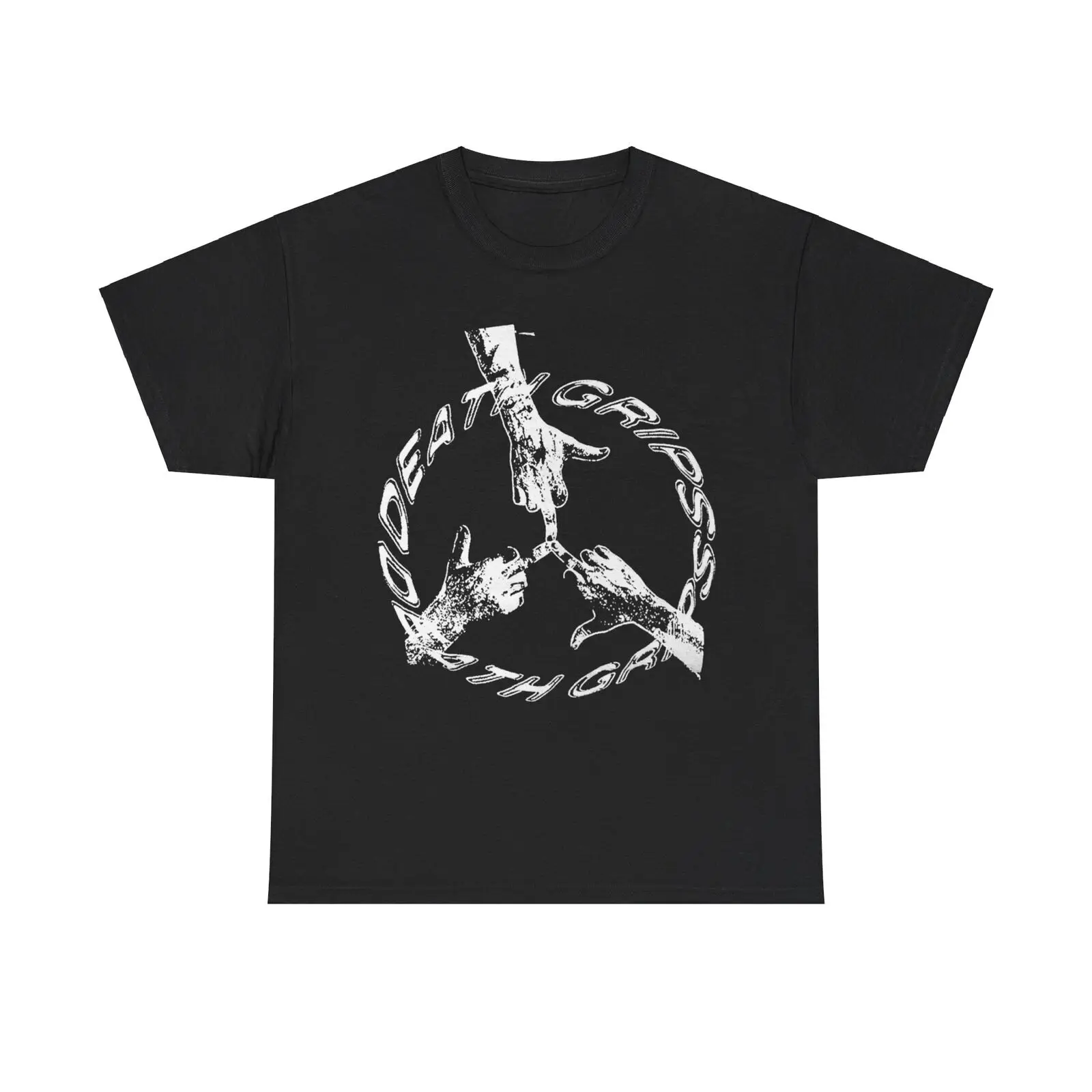 Death Grips Peace Classic Tee Album Tour Merch T-Shirt - Black All Sizes