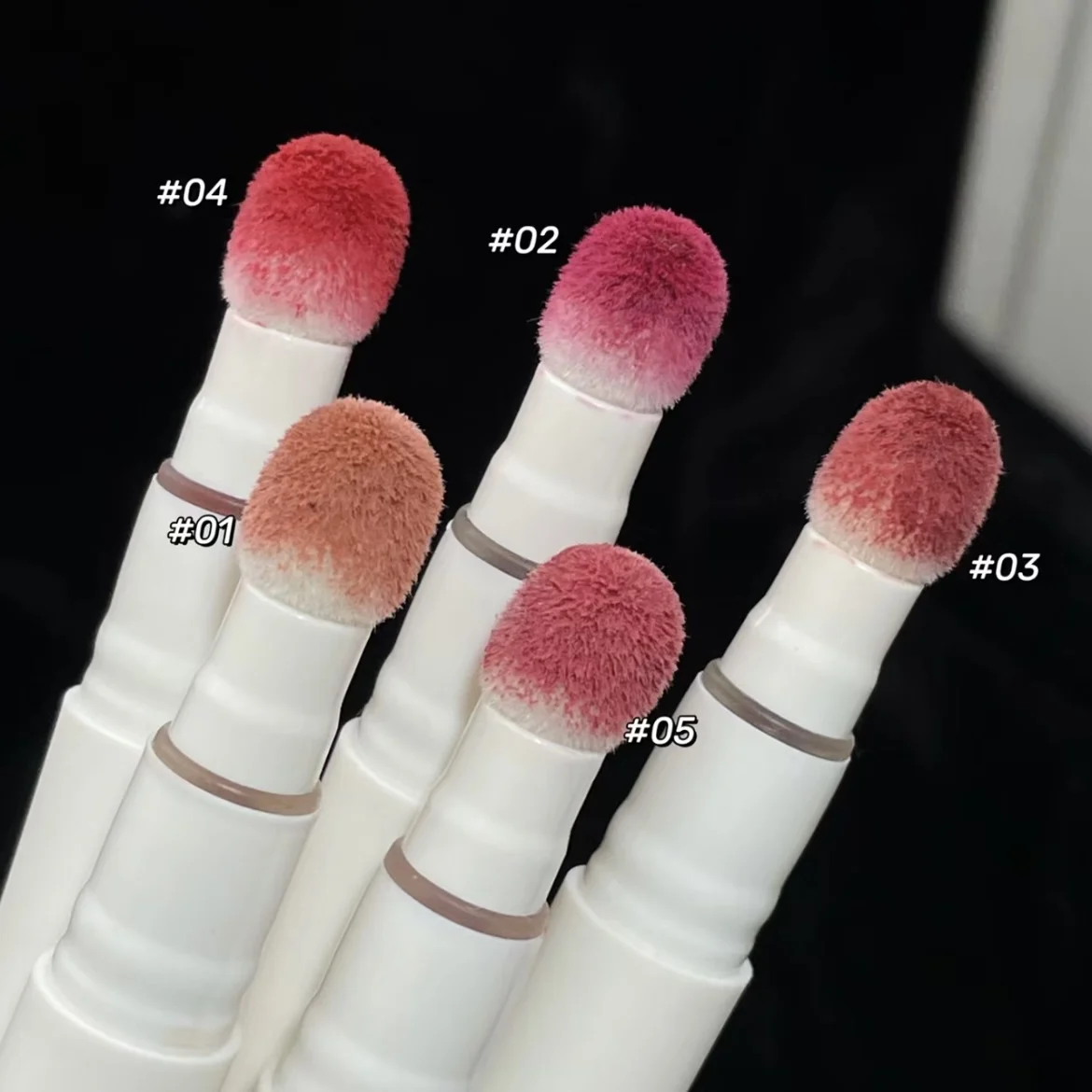 Judydoll  Air Cushion Lip Glaze Matte Powder Lip Clay Cream Lipstick Longlasting Waterproof Red Lip Mud Brick Red