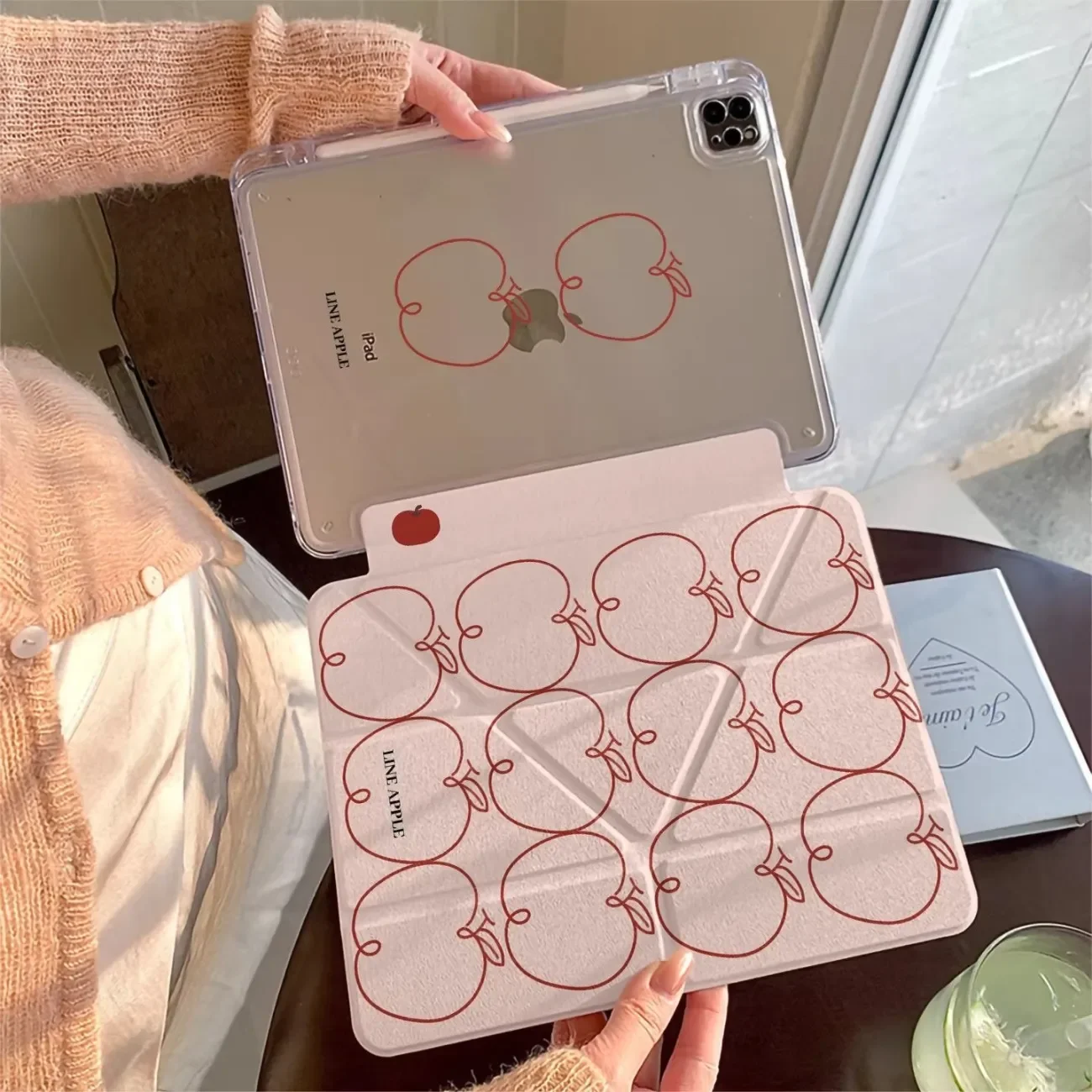 

Чехол Pink Line для планшетов Apple iPad Pro 11, 12.9, 13, 8.3 (M2, M4, M3), 9.7, 10.2 (5/6-го поколения), 7/8/9 (10-го поколения), 11-го поколения, Mini 6, 7, Air 3, 4, 5, 6 с подставкой