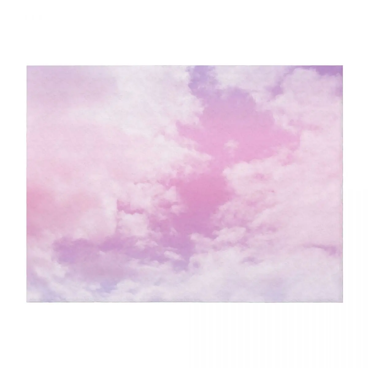 

Unicorn Pastel Clouds #7 #decor #art Throw Blanket Fashion Sofas Summer Beddings Flannel Fabric Luxury St Blankets