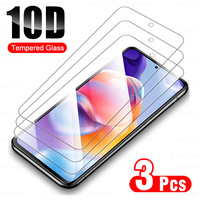 3Pcs Protective Glass Case For Xiaomi Redmi Note 11 Pro Plus 5G 10D Tempered Film For Redmi Note11 Pro+ 11s 4G Screen Protector