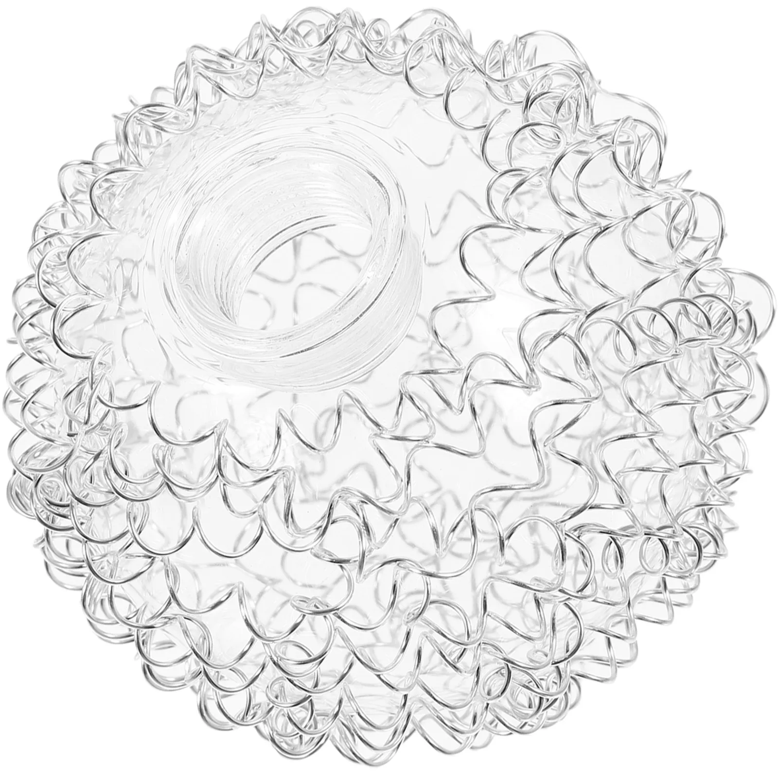 

Professional Globe Glass Lamp Shade Aluminum Wire Construction Fine Craftsmanship Lampshade for Chandelier Pendant Ceiling Table