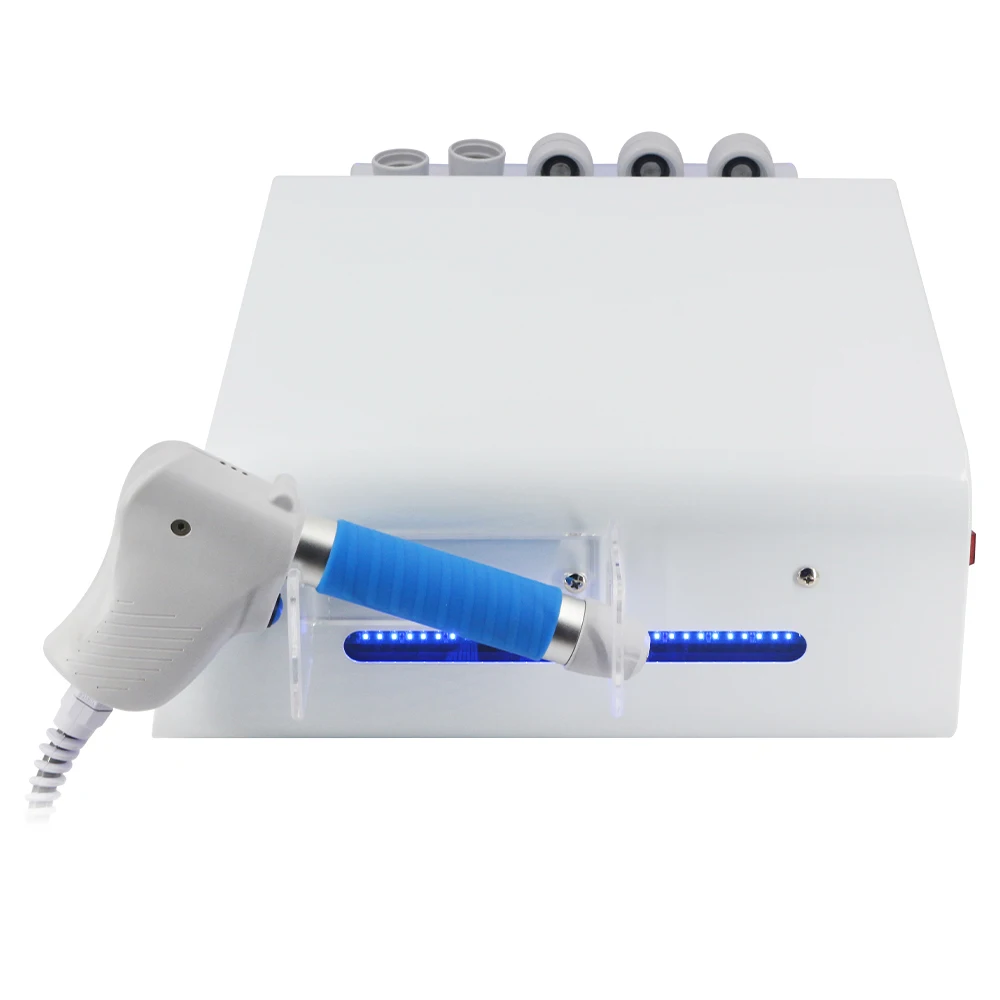 8Bar Pneumatic Shockwave Therapy Machine ED Treatment Shoulder Neck Pain Relief Body Massage Relaxation Shock Wave 6 Probes