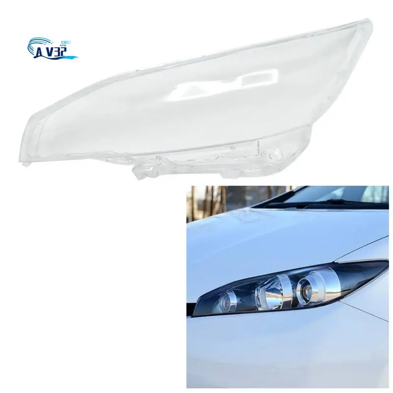 

AV32-Car Headlight Shell Lamp Shade Transparent Lens Cover Headlight Cover For Toyota Wish 2009-2015