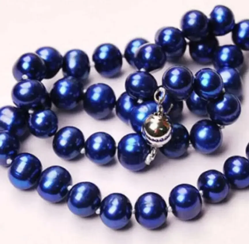 

ОЖЕРЕЛЬЕ С СИЛЫМ ЖЕМЧУГОМ AA+ 8–9 мм, 17 дюймов