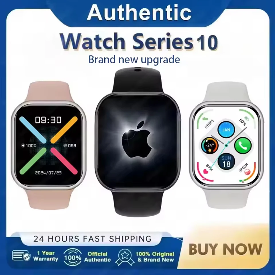 

2025New Series DT Watch 10 GPS Track Smart Watch Men Woman HD Bluetooth Call Waterproof Sports SmartWatch For Apple Android IOS