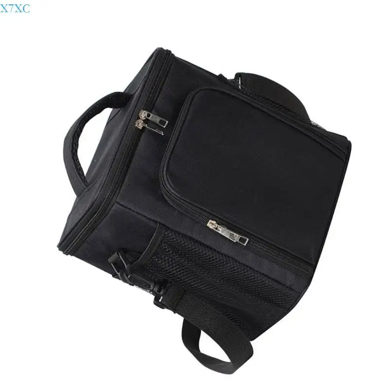 X7XC Stylish Insulated Lunch Bag with Shoulder Strap Handbag Keep Your Temperature Controlled