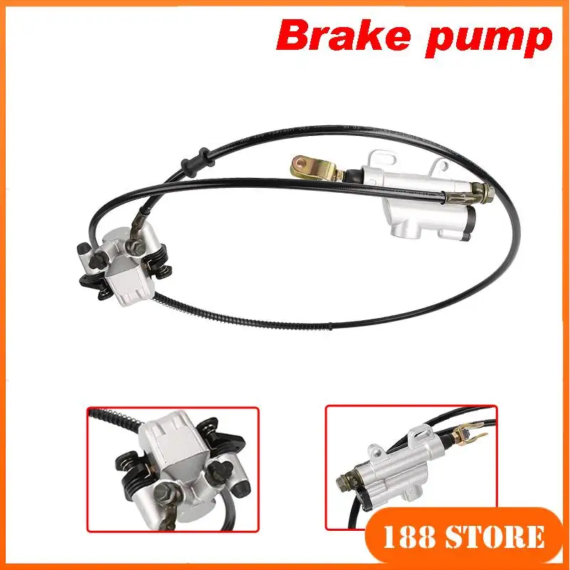 110cc Karting Brake Pump Kit - Perfect Fit for Golf Carts, Scooters & ATV Four-Wheel Motorcycles